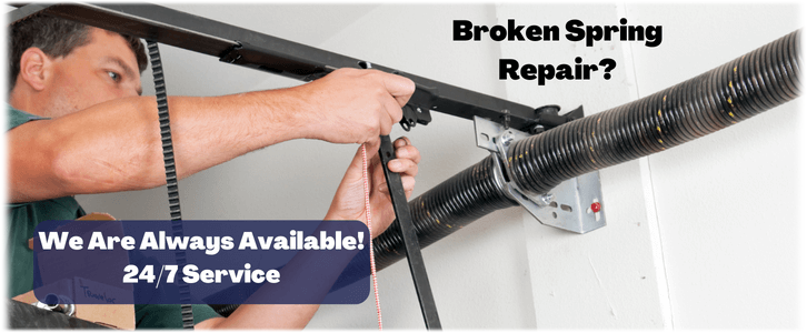 Broken Garage Door Spring Repair Denver CO